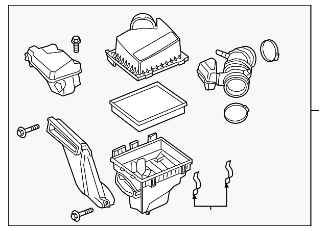 Air Cleaner Assembly - Ford (GD9Z-9600-A)