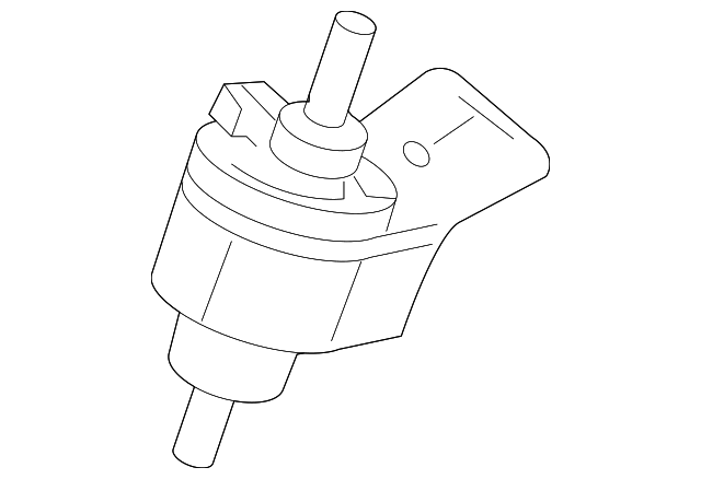 Vapor Canister Purge Valve with Bracket - GM (96800400)
