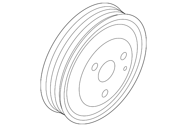 32428519873 - 2014-2018 BMW Power Steering Pump Pulley (32-42-8-519-873 ...