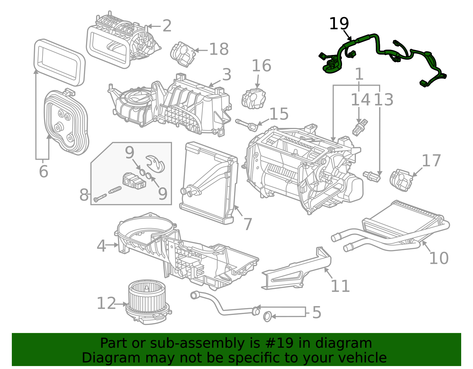 F (S)Harness - GM (87864405)