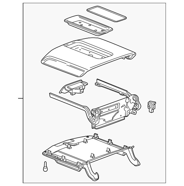 Armrest Assembly - GM (84330211)
