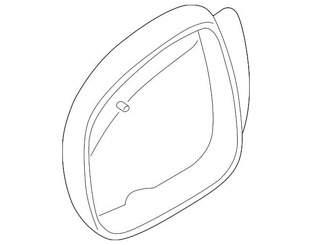 Mirror Cover (Unpainted) 7l6857528ggru