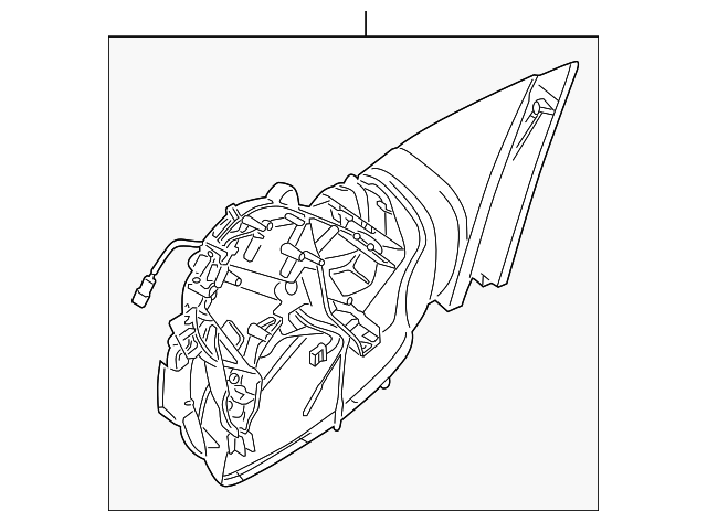 Mirror Assembly 7L6-857-508-GA-9B9