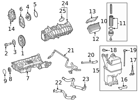 Radiator & Components for 2018 Mercedes-Benz AMG® GT R #4