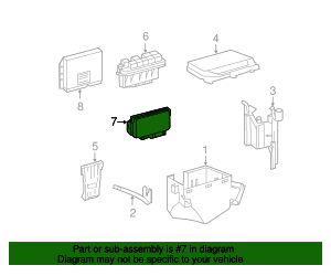 230-545-46-32 - Relay Box 2003-2012 Mercedes-Benz | AutoNation Parts
