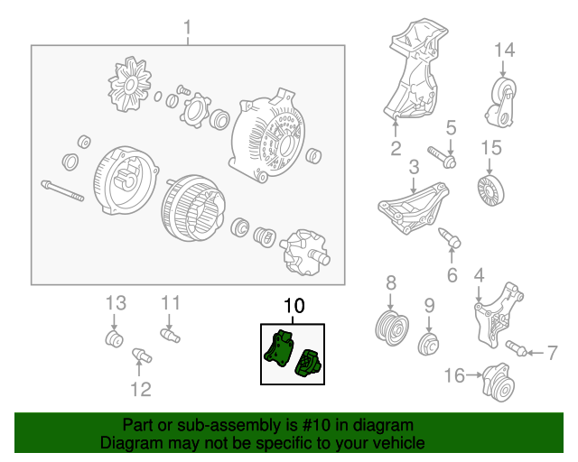 19912009 Mazda Voltage Regulator ZZM124520