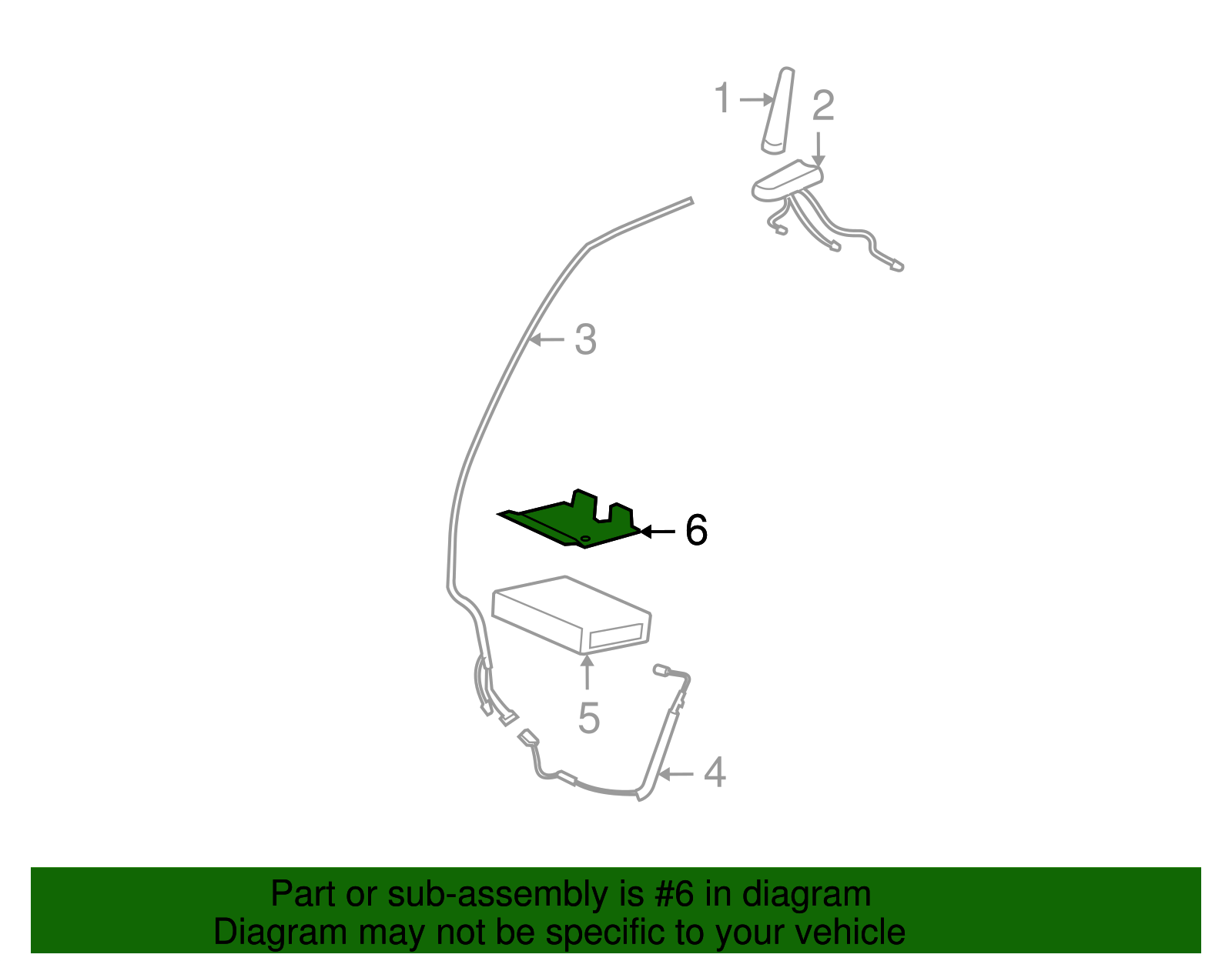 Mount Bracket - GM (25847879)