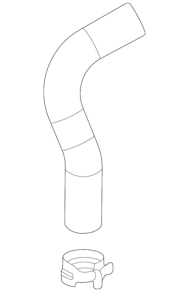 20192023 Cadillac Automatic Transmission Fluid Cooler Outlet Hose