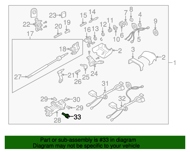 20022009 GM Ignition Lock Cylinder Not Coded **does Not Include Key