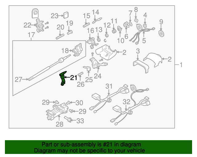 20022010 GM Shift Interlock Solenoid 88967140 GM Parts Center