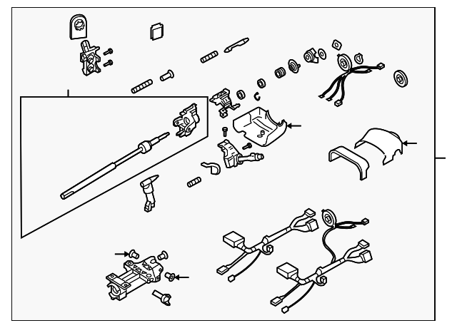 Steering Column - GM (88965341)