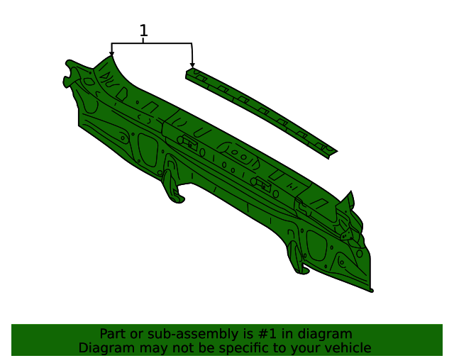 20192022 Subaru Ascent Rear Body Panel 52401XC00A9P Subaru Parts Store