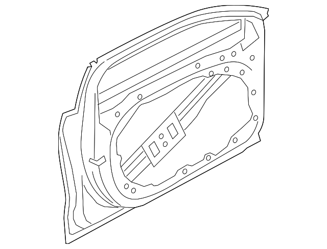 2018-2021 Volvo S90 Door Shell - Driver's Side (LH) 31689147 ...