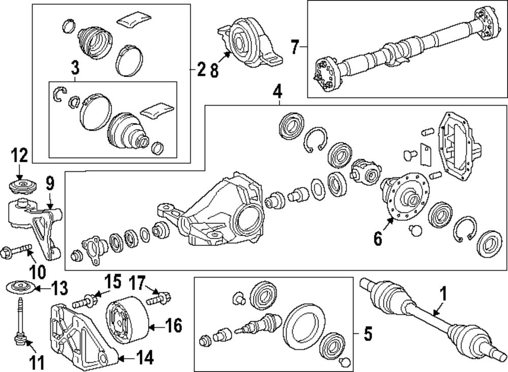 Center Bearing - Toyota (04376-48010)
