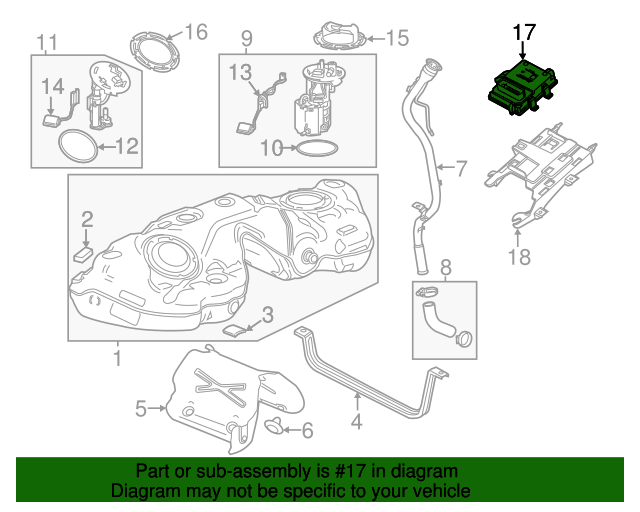 20892932 GM Fuel Pump Power Control Module GM Parts Store