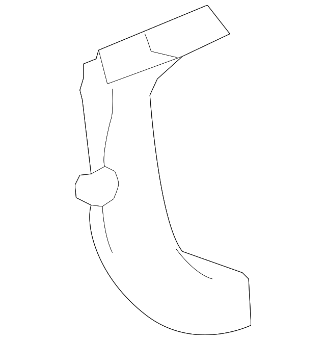 Duct-Auxiliary A/C Air Otlt - GM (15147169)