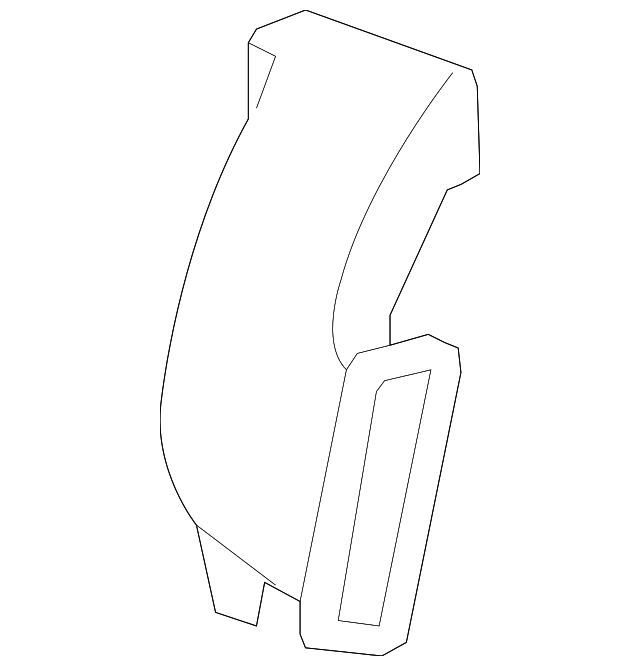 Duct-Auxiliary Heater Air Otlt - GM (15147174)