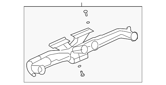 Duct Assembly-Air Distr - GM (25990098)