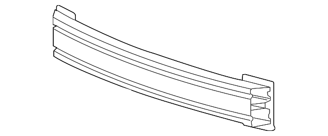 Front Bumper Upper Impact Bar - GM (96878591)