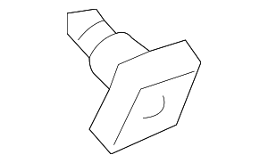 2002-2003 Nissan Maxima Rocker Molding Clip 76882-6P010 | Ziegler ...