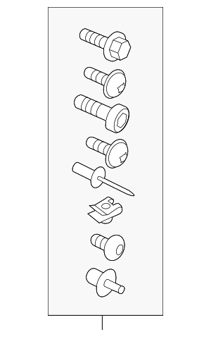 2019-2023 Audi Hardware Kit 4K5-098-617 | OEM Parts Online 