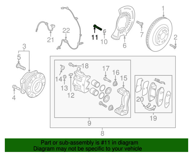 20072021 Kia OEM NEW 20072020 Kia Optima Disc Brake Caliper Bracket