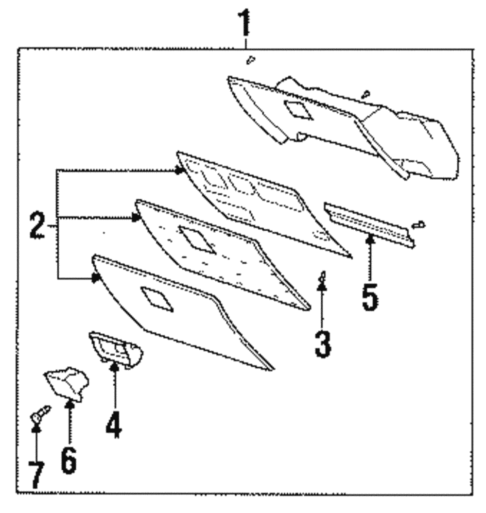 Latch - Ford (YW1Z-5406072-AAF)