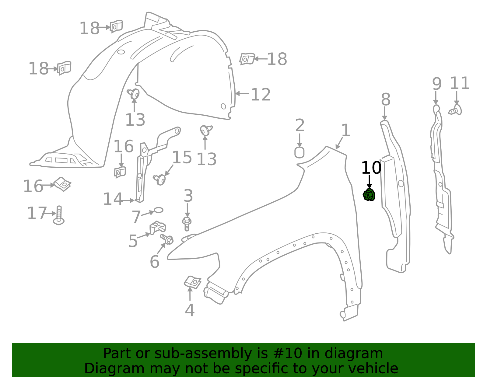 Multi-Purpose Retainer - GM (11603196)