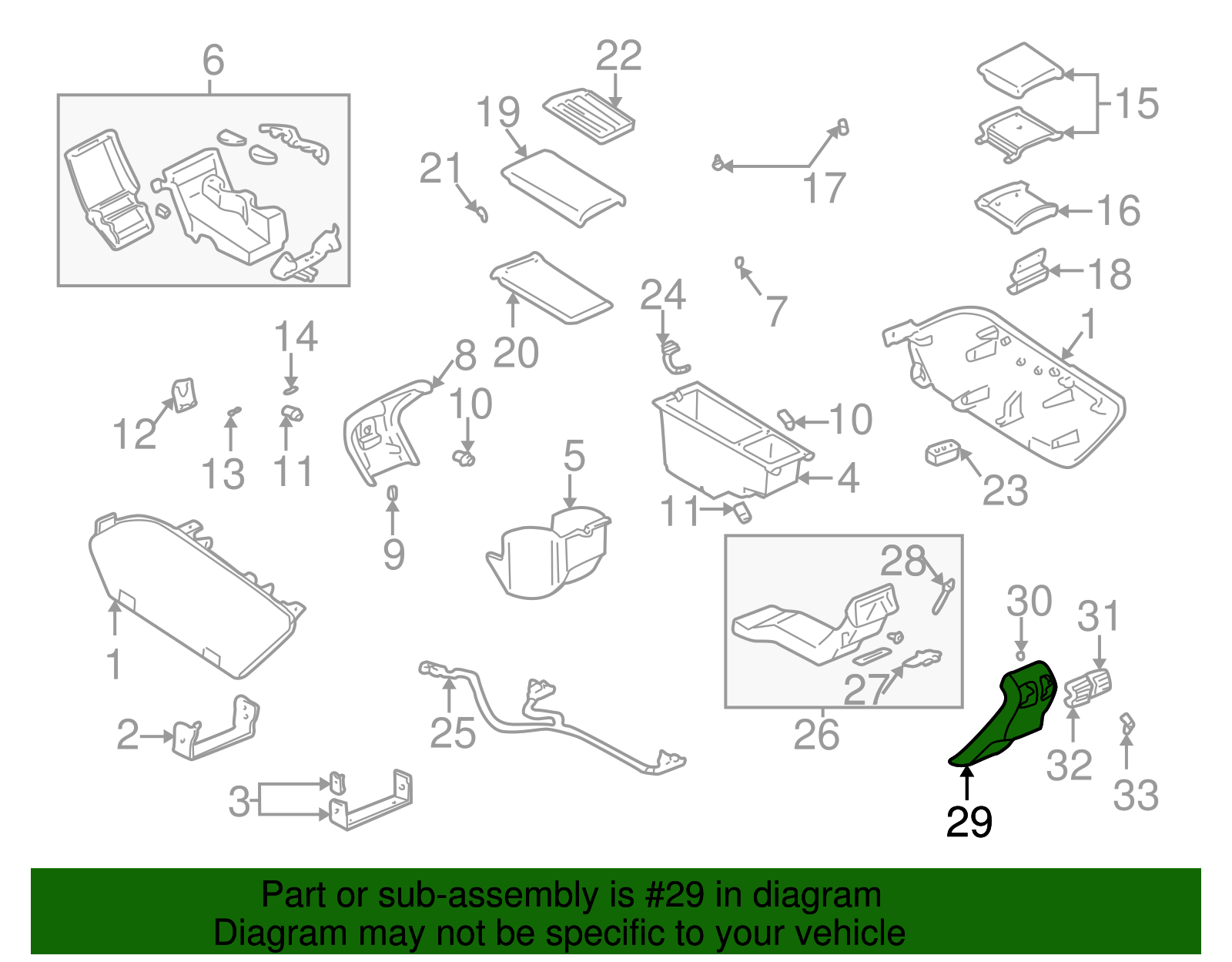 Rear Cover - GM (25659869)