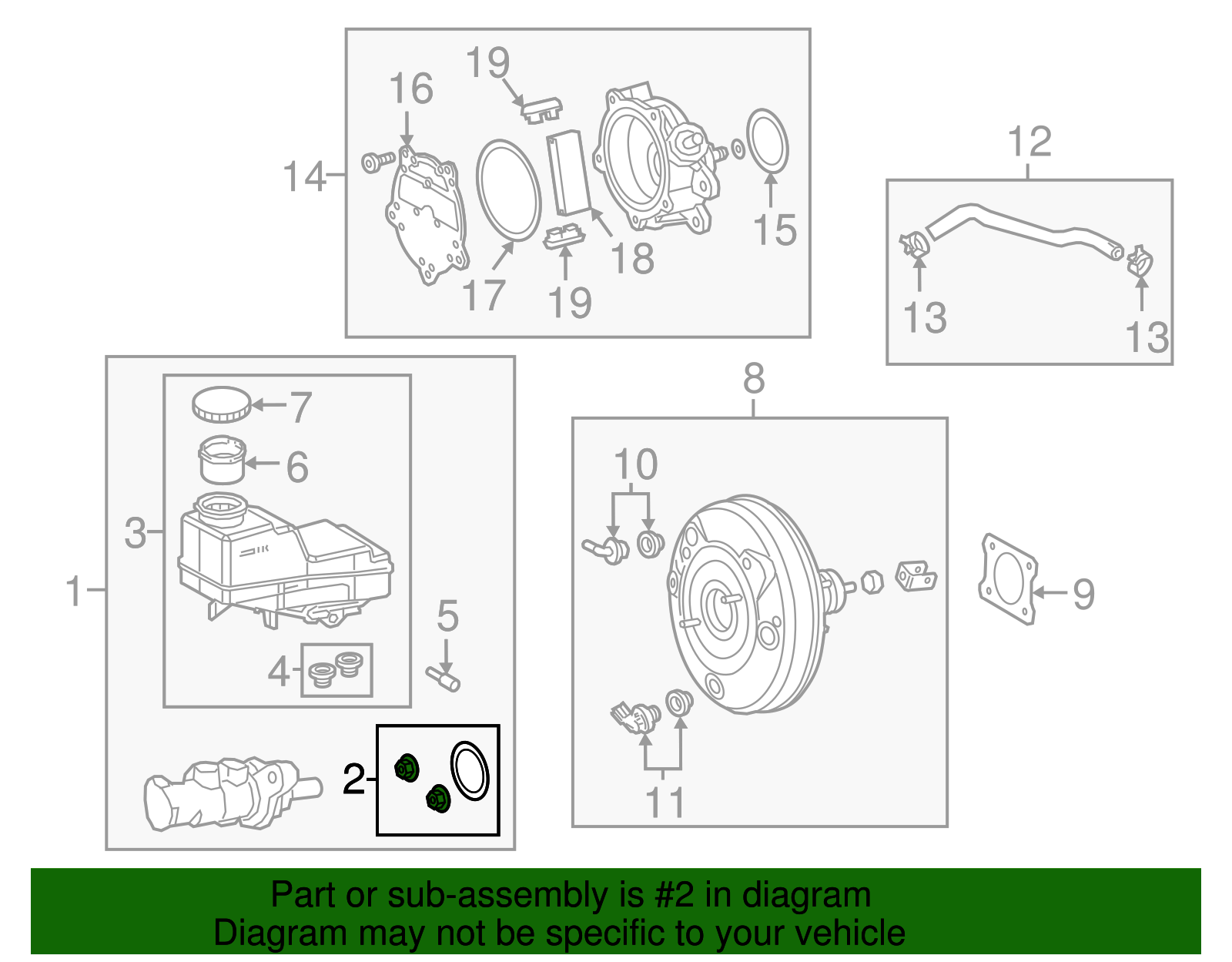Master Cylinder Assembly O-Ring - Scion (47275-09010)