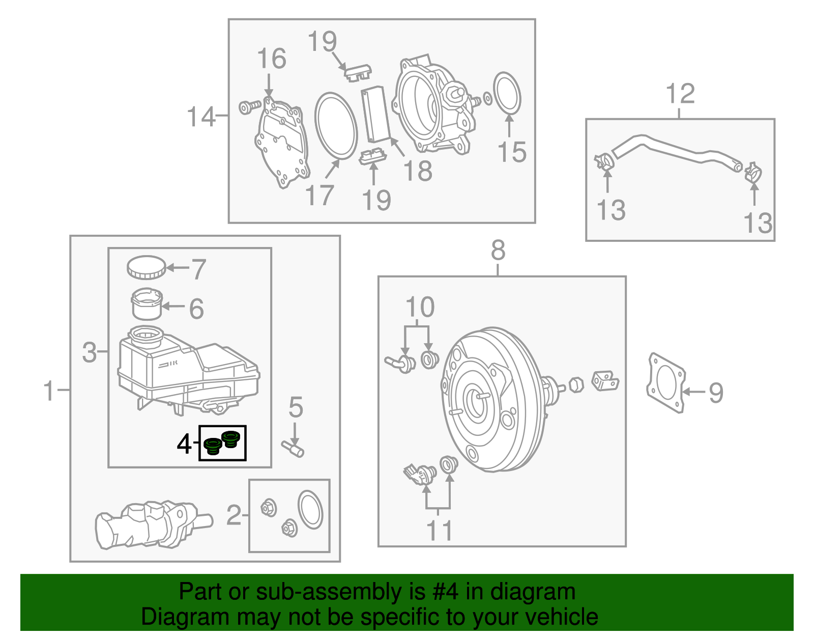 Reservoir Assembly Grommet - Scion (47255-09040)
