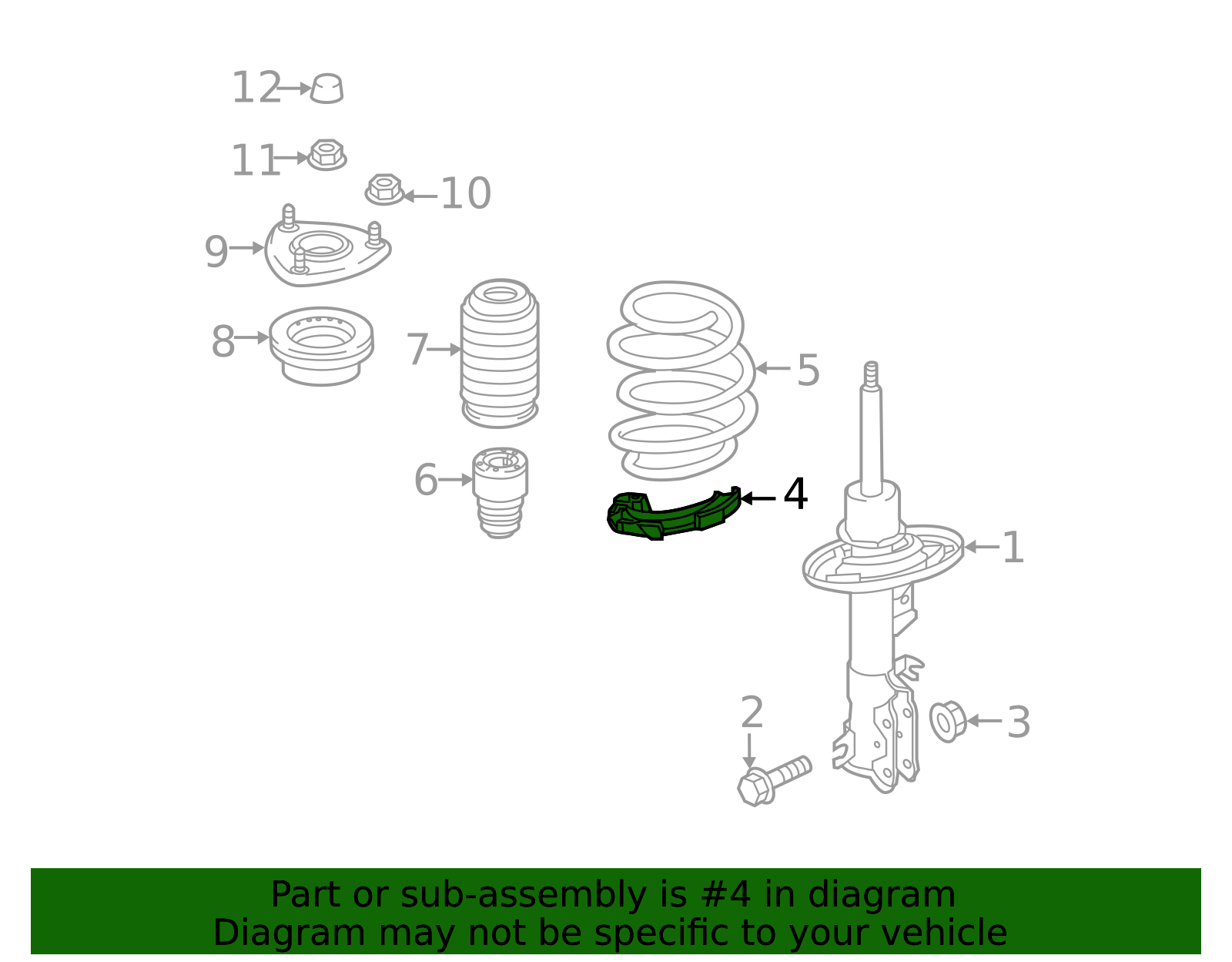Lower Insulator - Scion (48158-WB002)