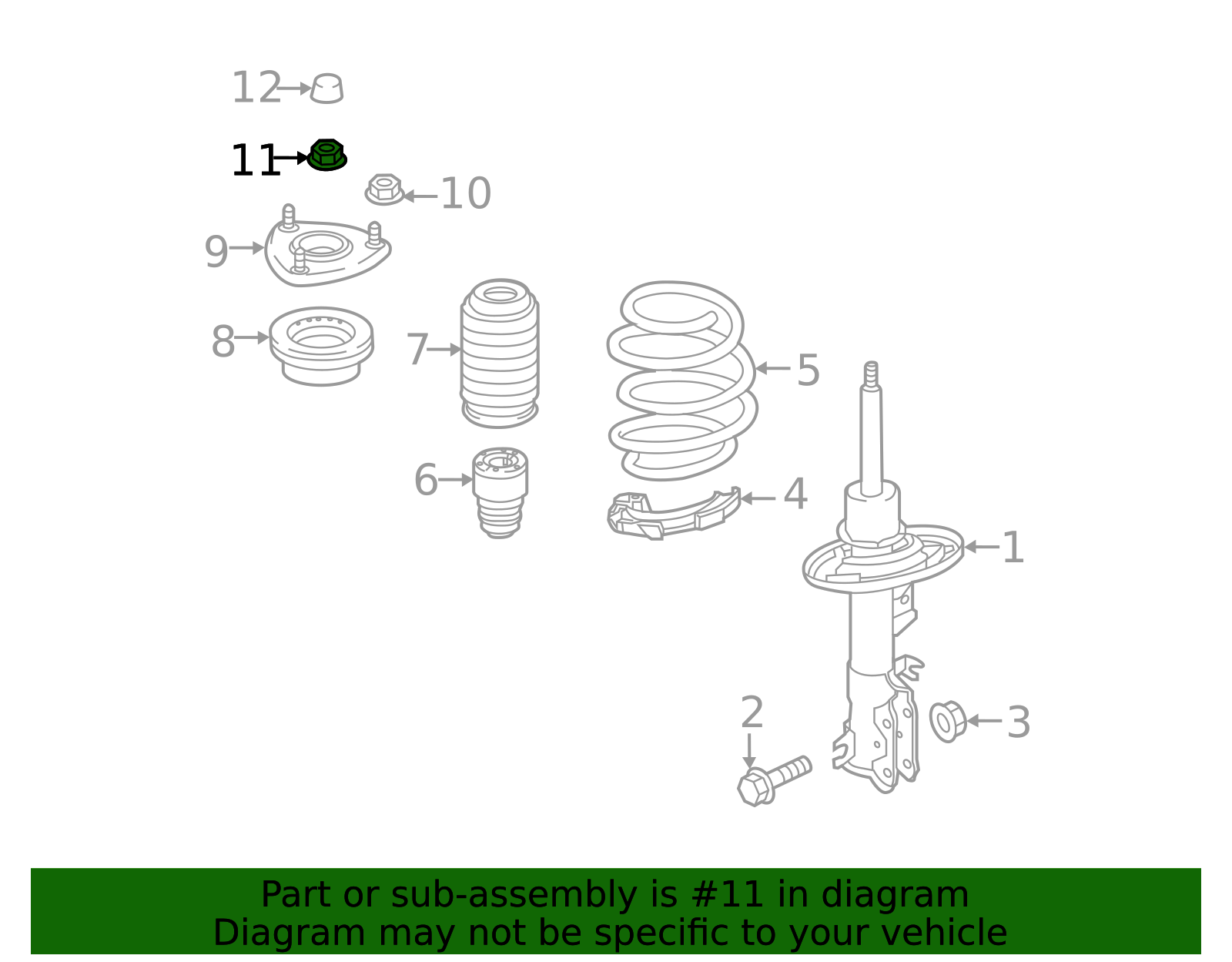 Top Nut - Scion (90118-WB603)