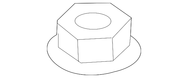 Strut Mount Nut - Scion (90118-WB600)