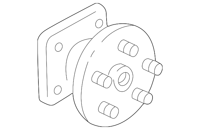 Hub & Bearing - GM (7470549)