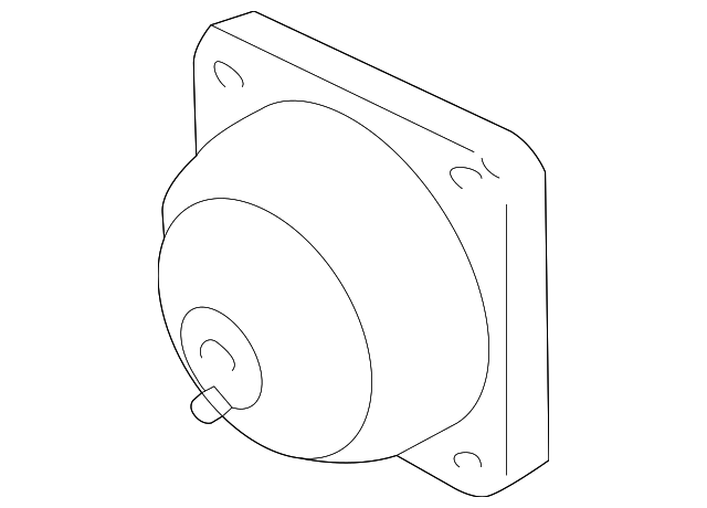 Mount Assembly, Eng Front - GM (90575643)