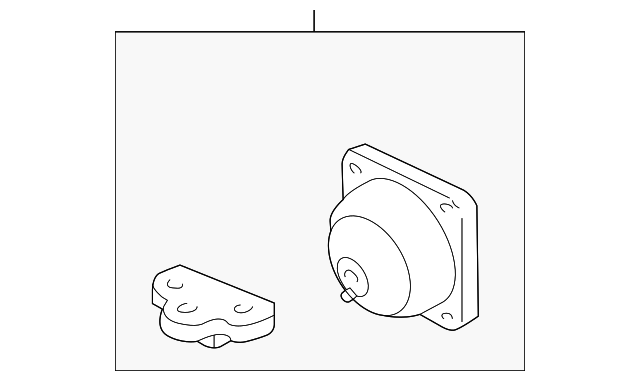 Mount Assembly, Eng Front - GM (90576092)