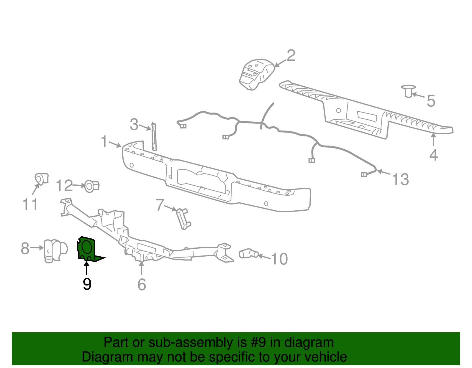 Wire Connector Retainer - Ford (YC3Z-14A163-CA)