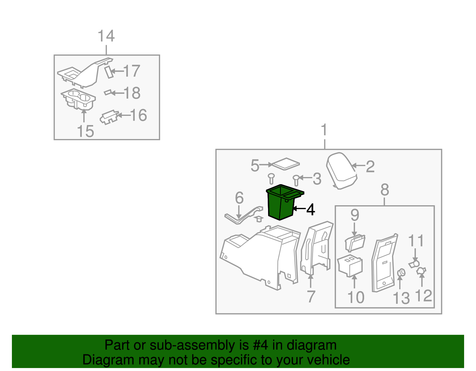Compartment - GM (96629801)