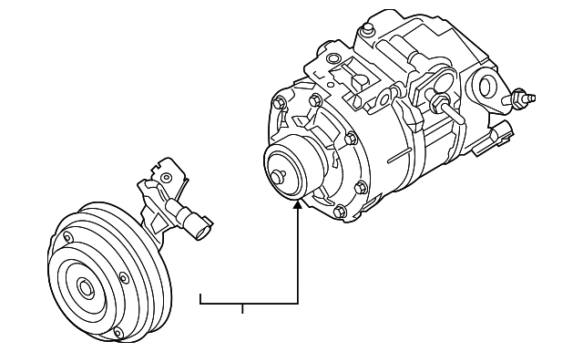 Motorcraft™ A/C Compressor - Ford (YCC-527)