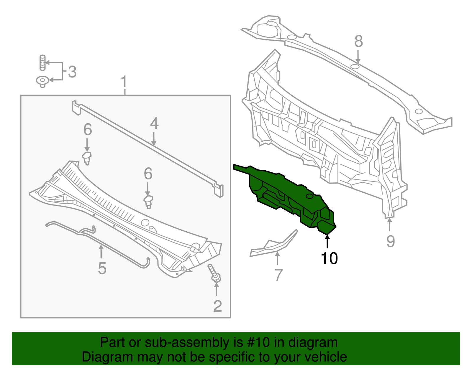 2017-2022 Kia | Insulator | 84130-G5000 | Kia Auto Parts