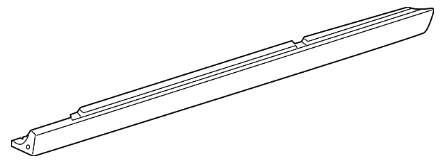 204-698-22-54-9999 - Rocker Molding 2010-2015 Mercedes-Benz 