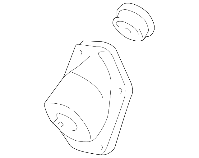 2003-2009 Lexus GX470 Outer Cover 45025-35370 | OEM Parts Online 