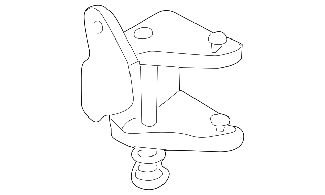 Upper Hinge - GM (12477883)