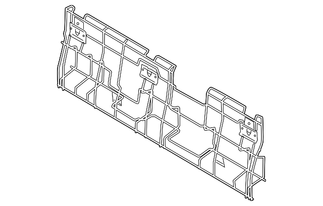 Seat Back Frame - Ford (8C3Z-28613A38-A)