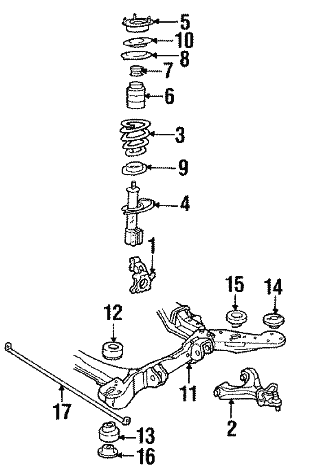 Arm Kit, Front Lower Control - GM (12338571)
