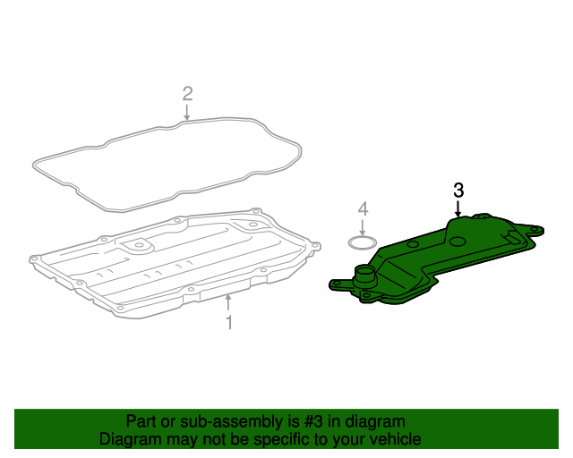 20072023 Lexus Transmission Oil Filter 3533050030 OEM Parts Online