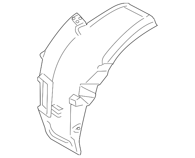 Genuine BMW 51717185163 Ft Fender Liner FREE Shipping on Most