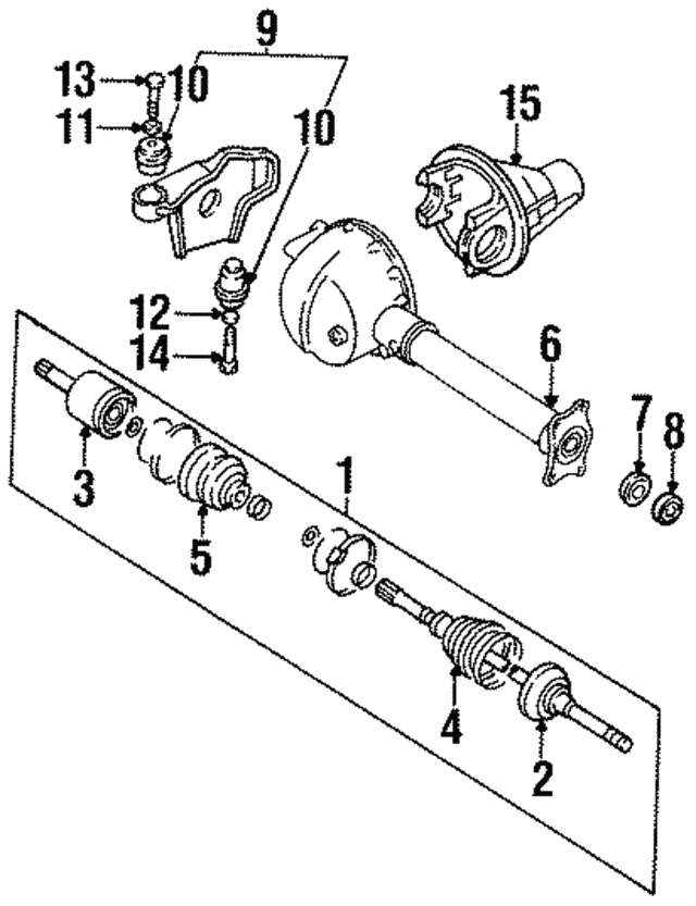 19942002 Honda Passport Axle Seals 8973735550 XportAuto