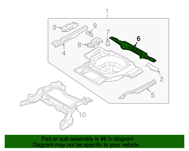41118157550 - 1995-2001 BMW Cross-Member (41-11-8-157-550) | BMW of ...
